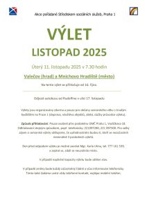 thumbnail of výlet na LISTOPAD 2025