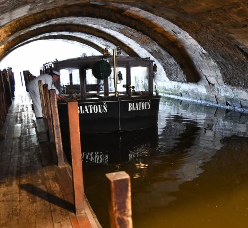 Plavba po Vltavě a prohlídka Muzea Karlova mostu, 15. 4. 2026 (foto Jaroslav Tatek)
