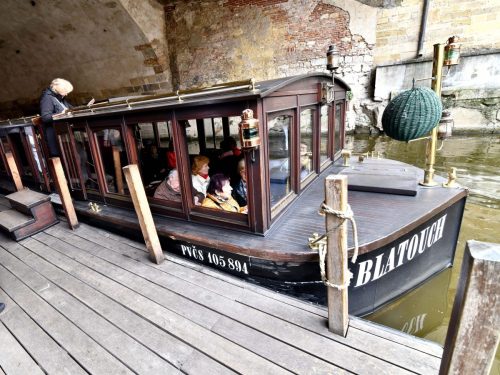 Plavba po Vltavě a prohlídka Muzea Karlova mostu, 16. 4. 2026 (foto Jaroslav Tatek)